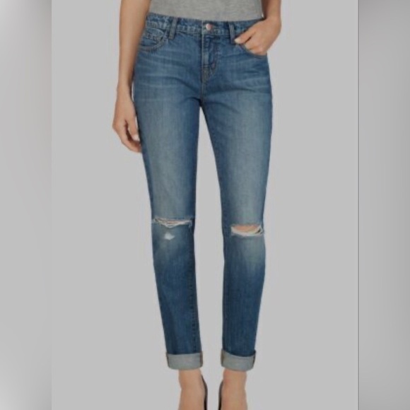 J Brand | Aidan Gemini Distressed Jeans Size 25 - Picture 1 of 12